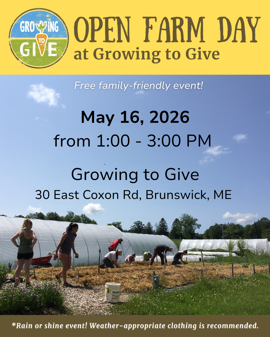 Open Farm Day socials post